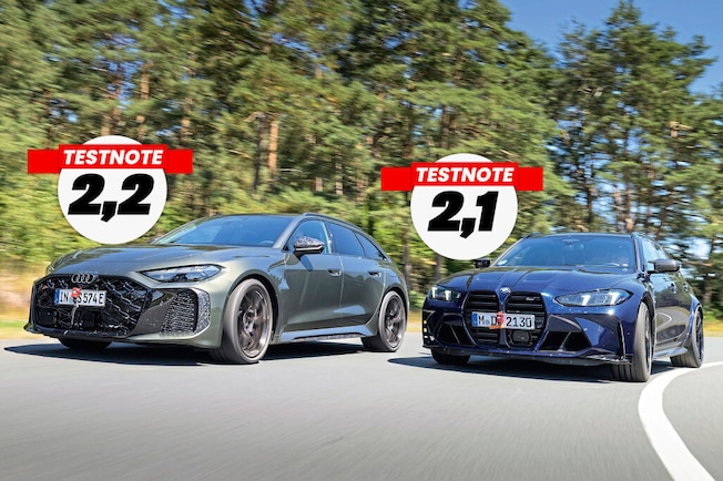 Audi RS 5 Avant BMW M3 Competition Touring