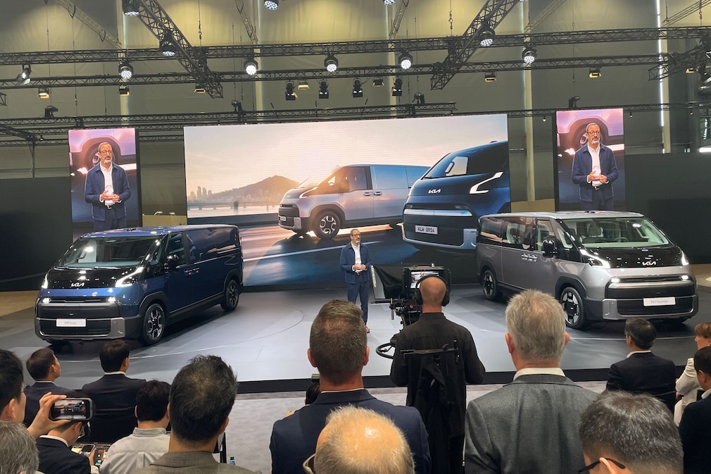KIA PV7: Der nächste, größere Van von Kia auf der IAA Transportation