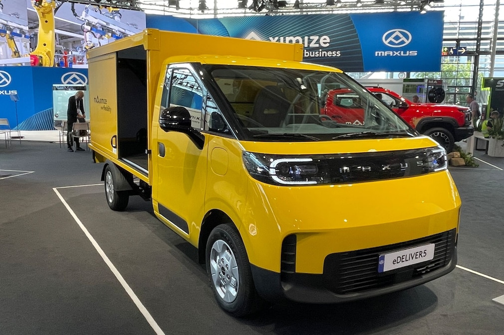 Maxus eDeliver 5 auf der IAA Transportation 2026