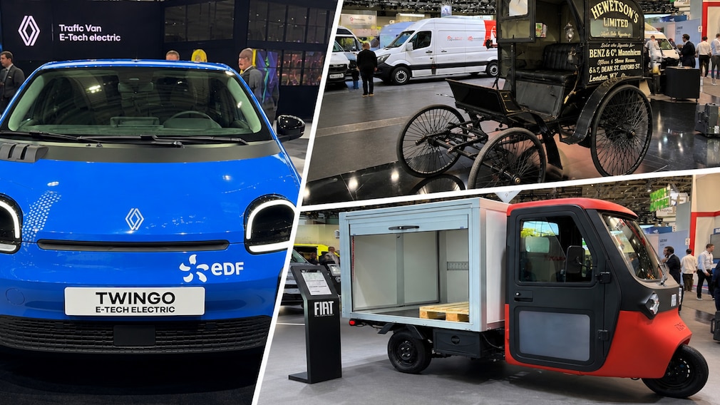 Diese drei Fahrzeuge sind klein aber nützlich