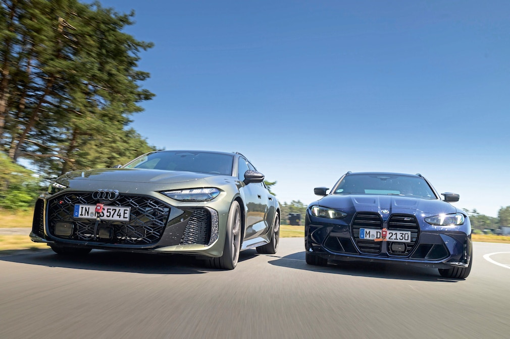 Audi RS 5 Avant BMW M3 Competition Touring