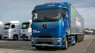 816 PS, 621-kWh-Akku: Mit dem Mercedes eActros 600 auf großer Tour