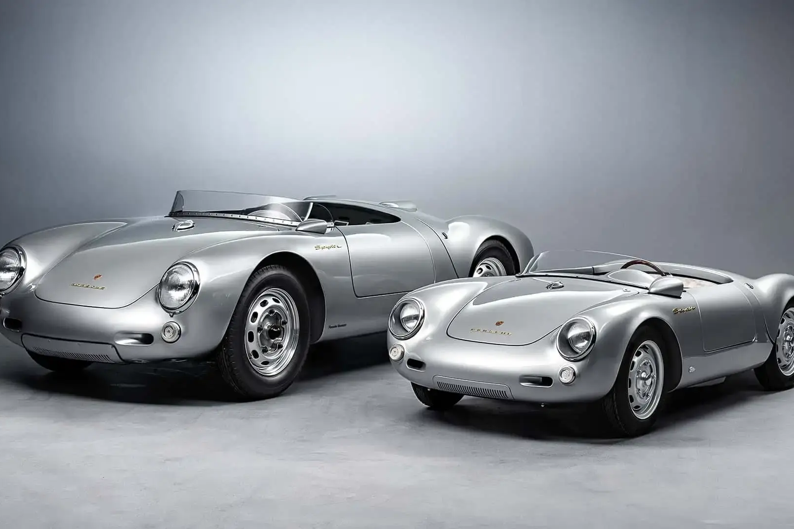 Porsche 550 A Spyder und Porsche 550 J
