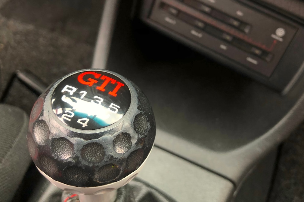 Schaltknauf des VW Golf 3 GTI