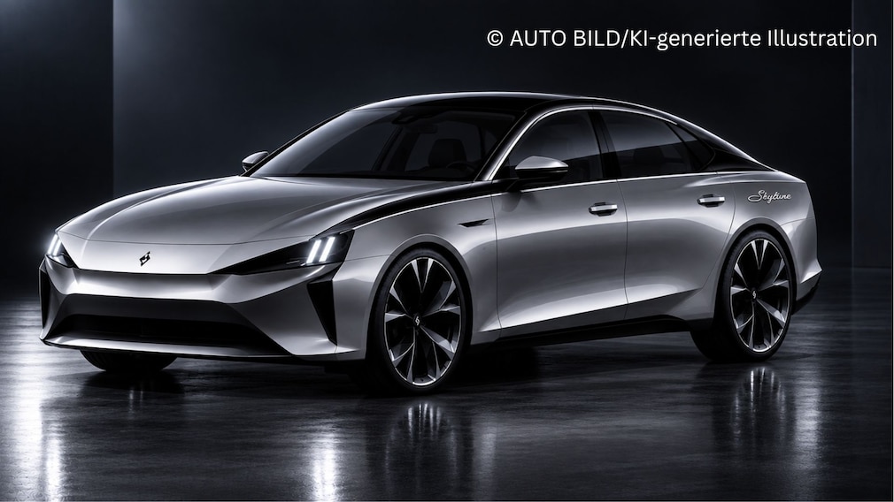 Nissan Skyline 2026 Illustration