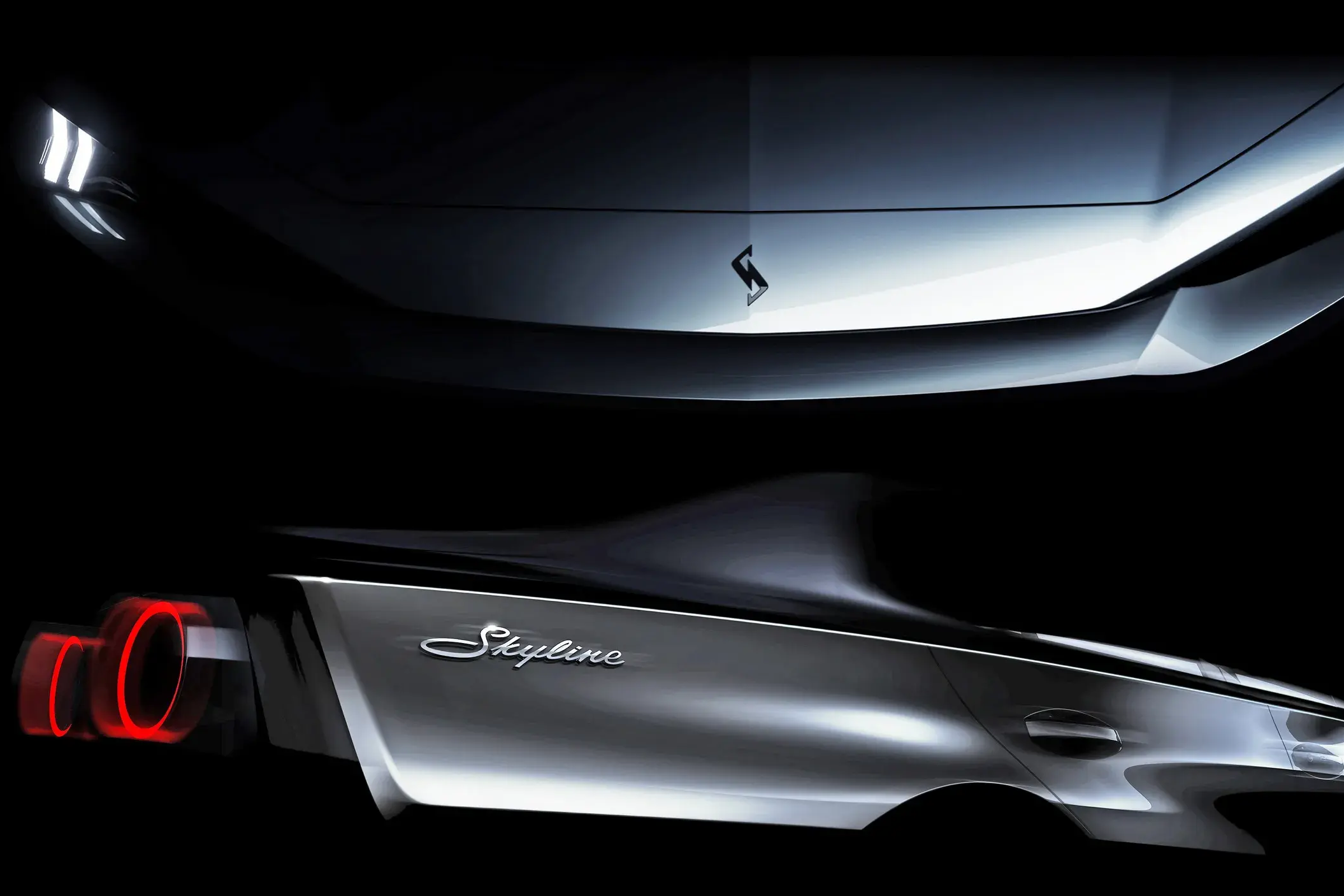 Nissan Skyline Teaserbilder