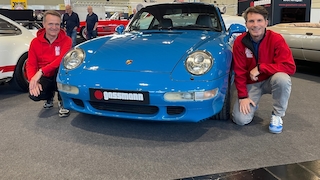 Porsche 911 (993) auf dem Techno Classica Salon in Dortmund