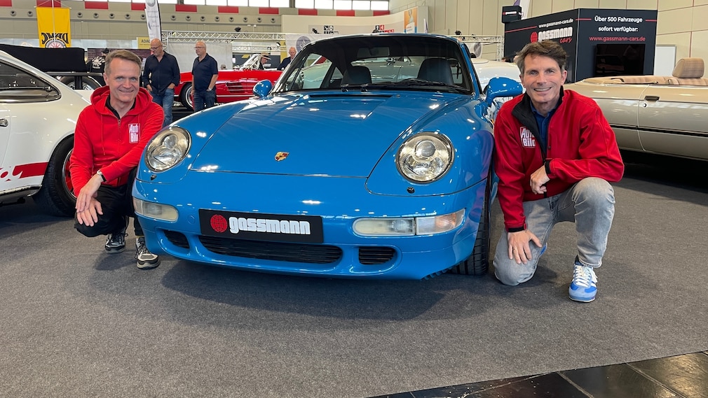Porsche 911 (993) auf dem Techno Classica Salon in Dortmund