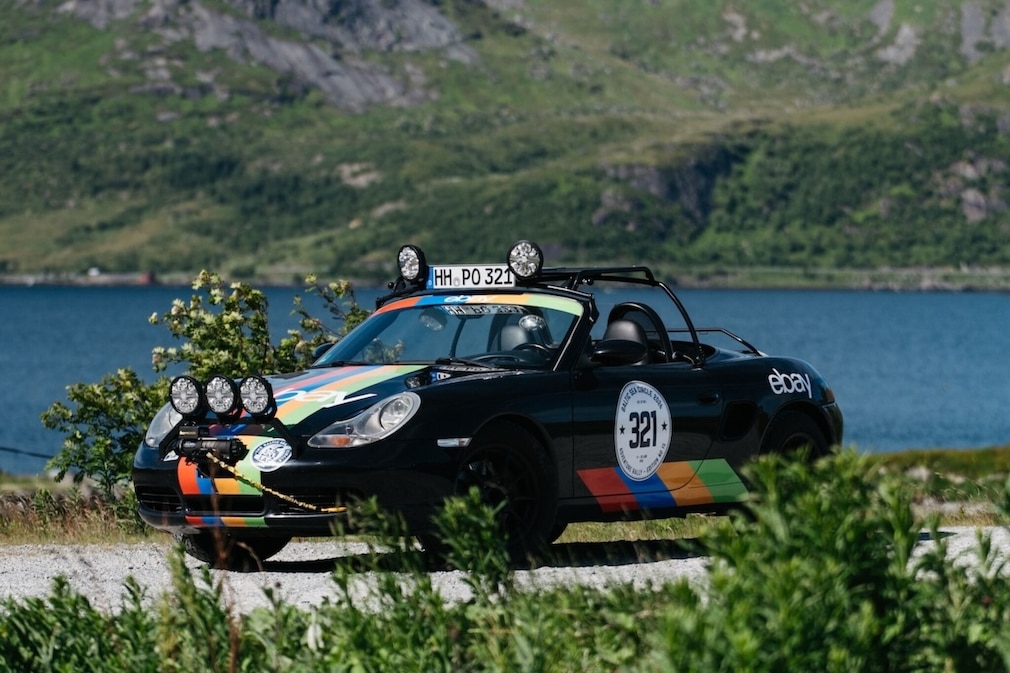 Reise im umgebauten Porsche Boxster