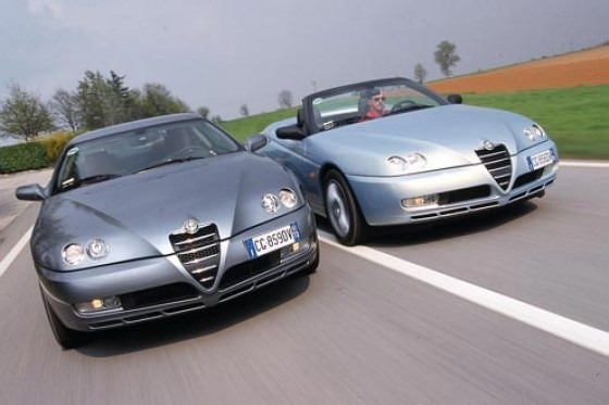 Facelift für Alfa GTV und Spider