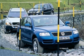 Touareg V6 gegen XC90 2.5T und ML 350