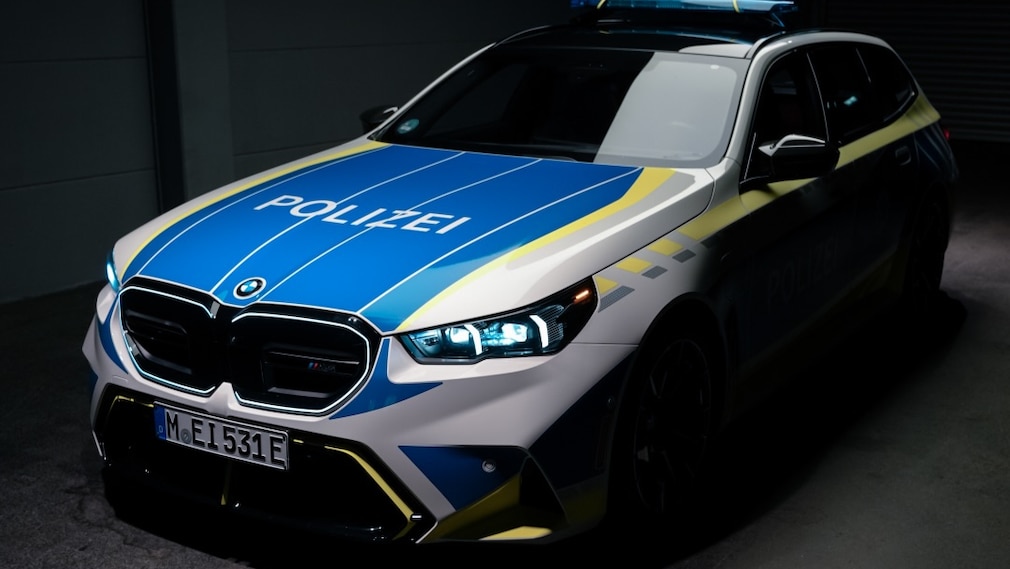 BMW M5 Touring Polizei