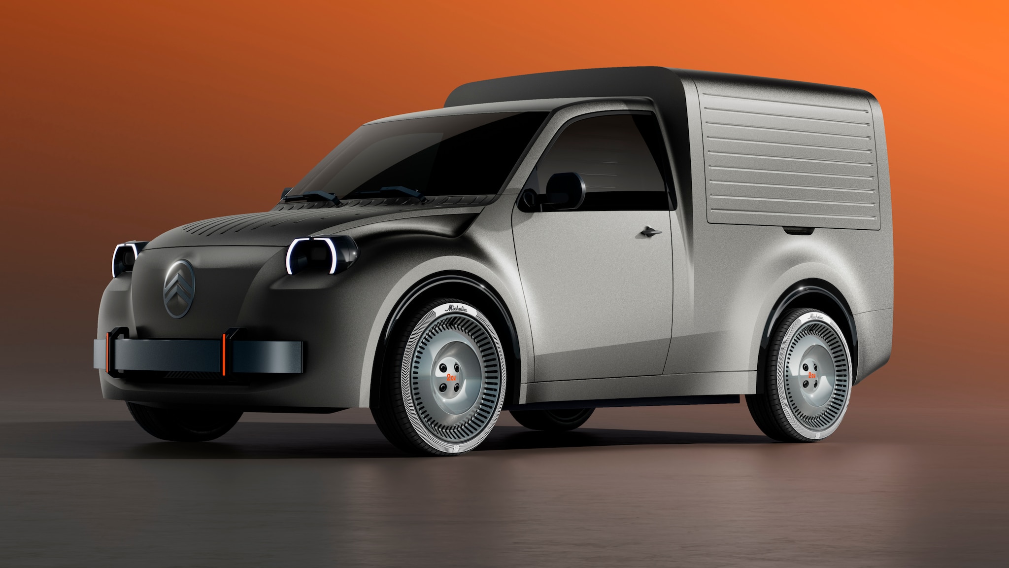 Citroën 2CV Fourgonnette: Duck revival as an electric transporter - | AUTO ...