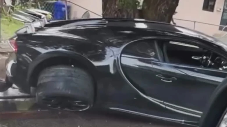 Bugatti Chiron verunfallt: Dieser YouTuber will ihn schon kaufen! - AUTO ...