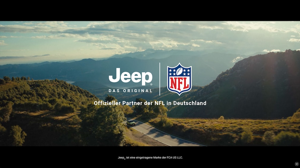 Jeep ist Partner der NFL in Deutschland