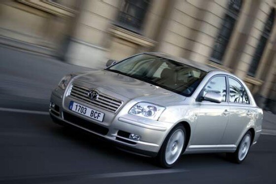 Toyota Avensis im Crashtest