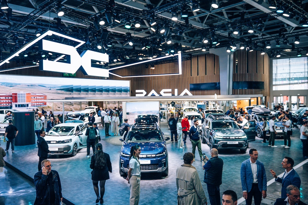 Dacia auf dem Pariser Autosalon
