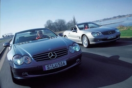 Mercedes-Benz SL 350 gegen SL 600