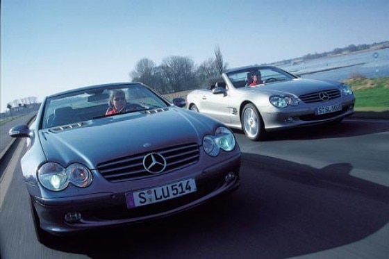Mercedes-Benz SL 350 gegen SL 600