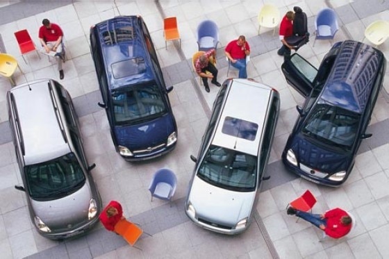 Vier Mini-Vans im Vergleich