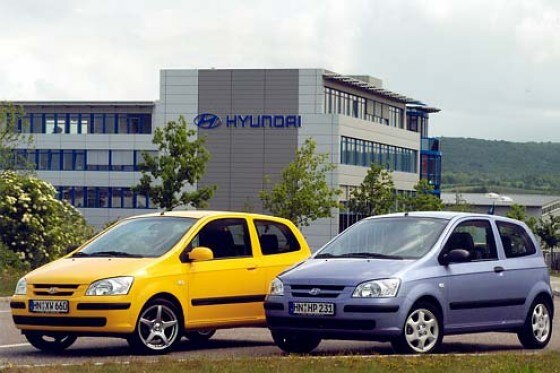 Neue Sonderfarben für den Hyundai Getz Neue Sonderfarben für den Hyundai Getz