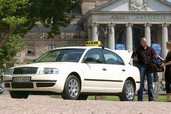 Skoda mit Taxi-Ausstattung ab Werk