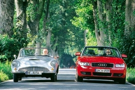Audi A4 Cabrio vs. Auto Union 1000 Sp Roadster