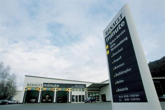 Neuer Werkstattservice von Renault