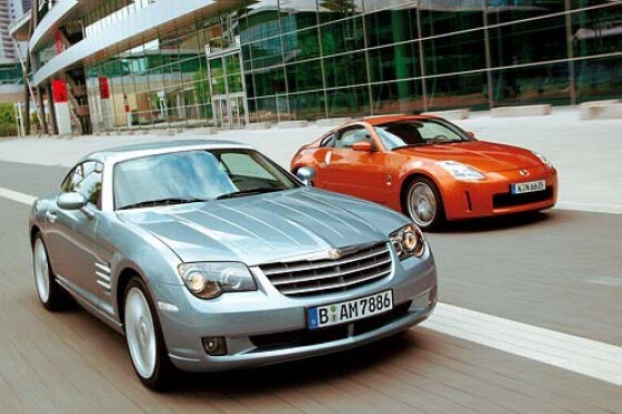 Chrysler Crossfire und Nissan 350Z