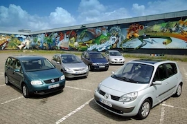 Scénic, Touran, 307 SW, Zafira, Almera Tino