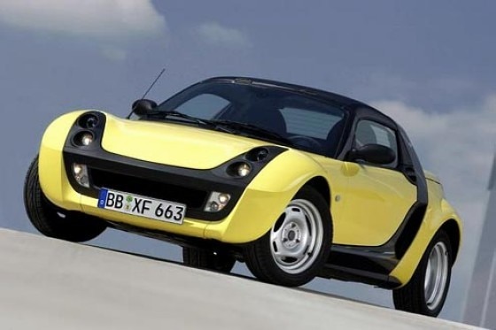 Smart roadster mit 61 PS