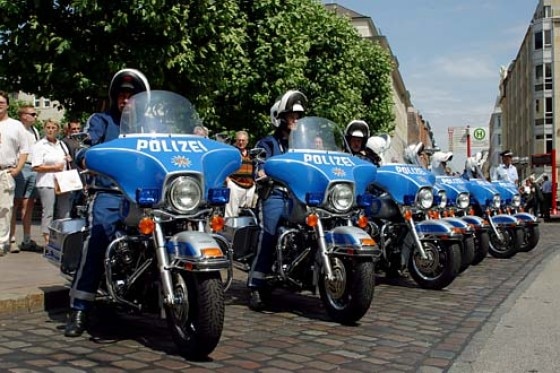 Harley-Davidson-Polizeimotorräder