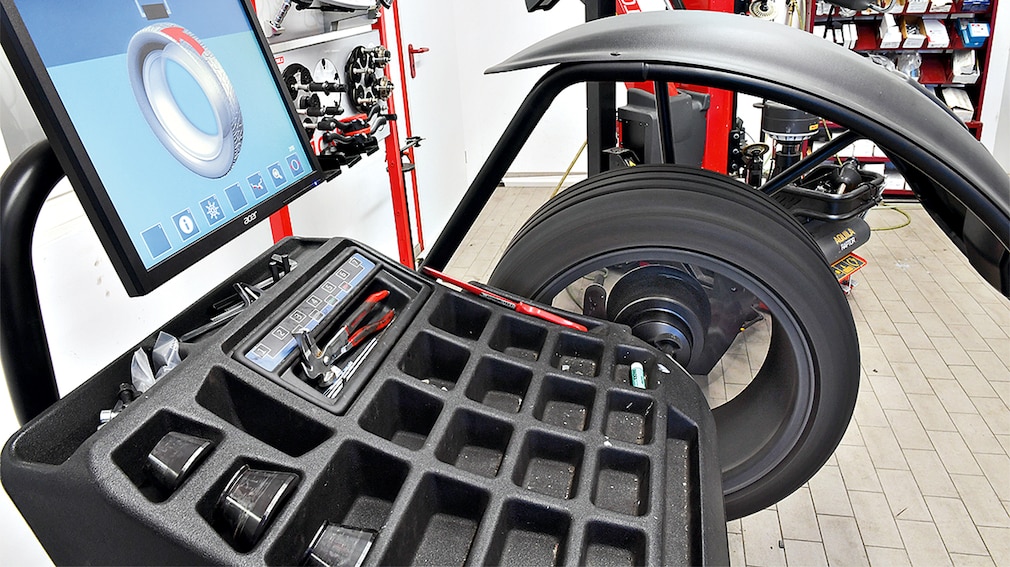 Ford Mustang Reifen Auswuchten