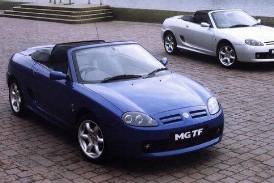Sondermodell "Cool Blue" von MG Rover Sondermodell "Cool Blue" von MG Rover