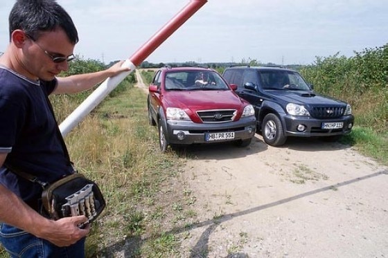 Kia Sorento gegen Hyundai Terracan