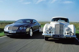 Bentley gestern und heute