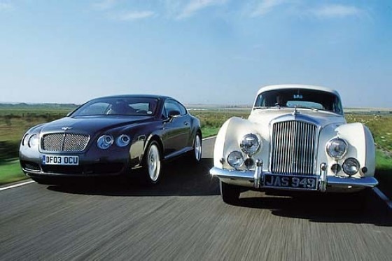 Bentley gestern und heute