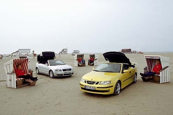 Audi A4 2.4 gegen Saab 9-3 2.0t