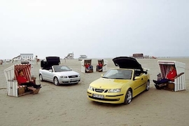 Audi A4 2.4 gegen Saab 9-3 2.0t
