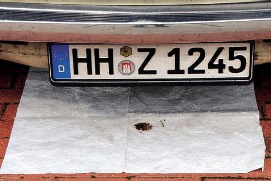 Flecken unterm Auto