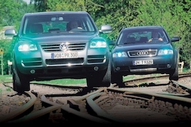 VW Touareg gegen Audi allroad