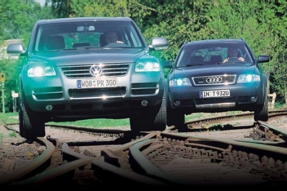 VW Touareg gegen Audi allroad