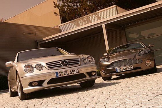 CL 65 AMG gegen Aston Martin Vanquish