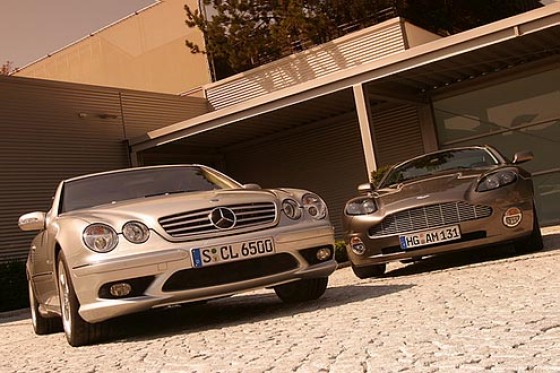 CL 65 AMG gegen Aston Martin Vanquish CL 65 AMG gegen Aston Martin Vanquish