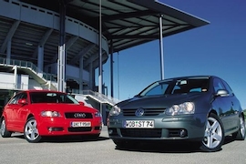 Audi A3 2.0 TDI gegen VW Golf 2.0 TDI