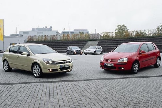 Opel Astra C oder VW Golf V