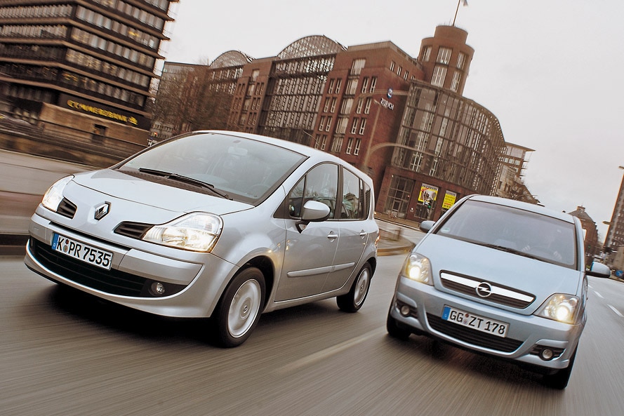 Renault Grand Modus Opel Meriva