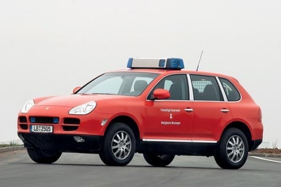 Feuerwehr-Porsche Cayenne