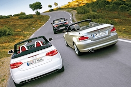VW Eos 2.0 TSI BMW 125i Cabrio Audi A3 Cabrio 2.0 TFSI