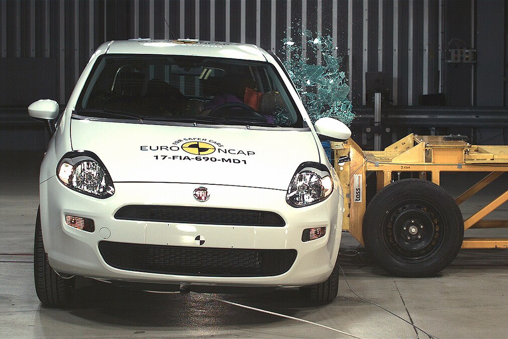 Euro NCAP Crashtest Fiat Punto